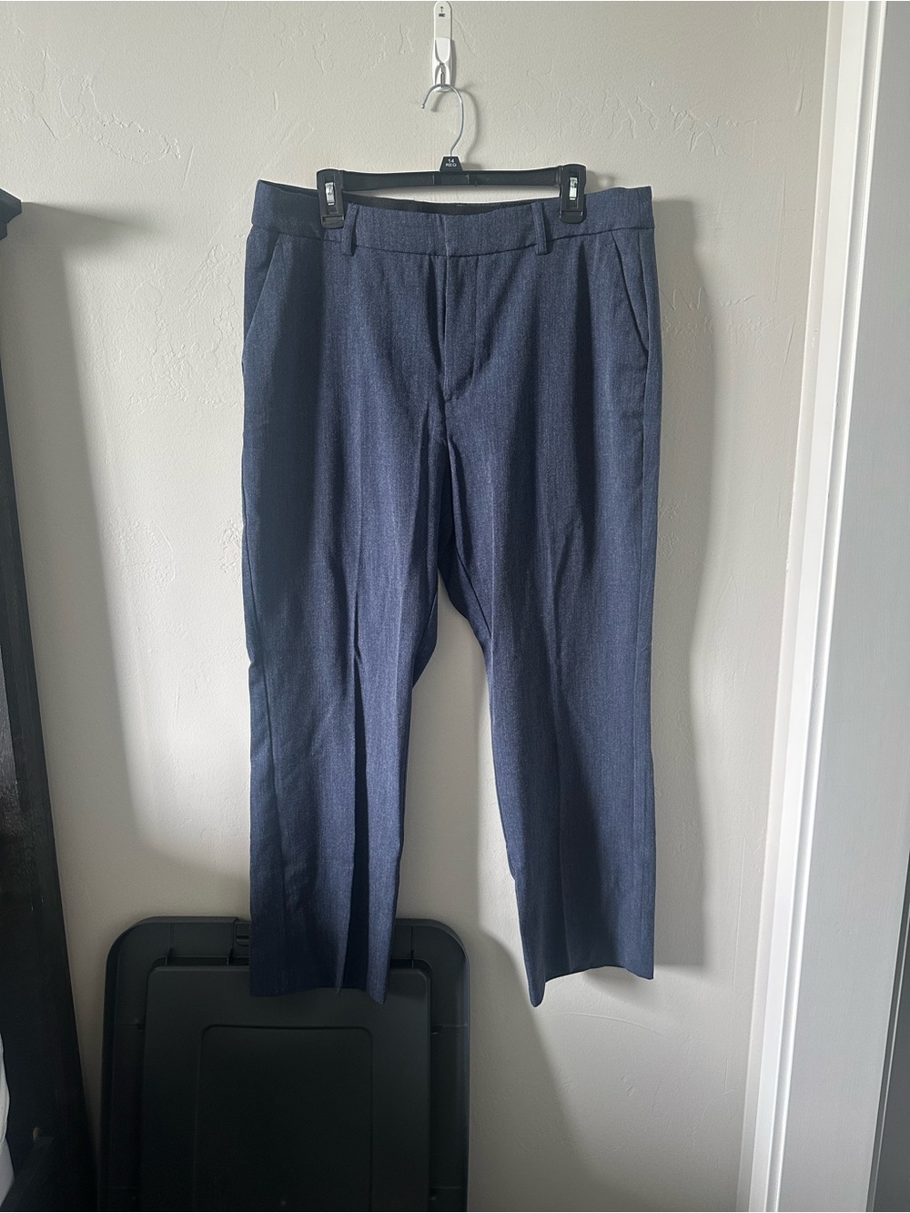 Nine West Navy Blue Boot-Cut Dress Pants